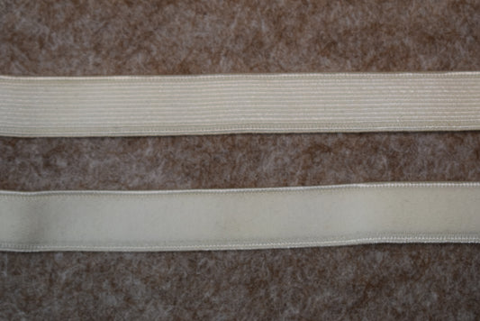 Soft Back 12mm Lingerie Elastic - Cream