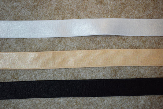15mm Soft Back Satin Strap Elastic