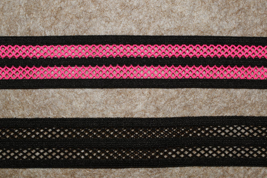 Insertion Fishnet Elastic