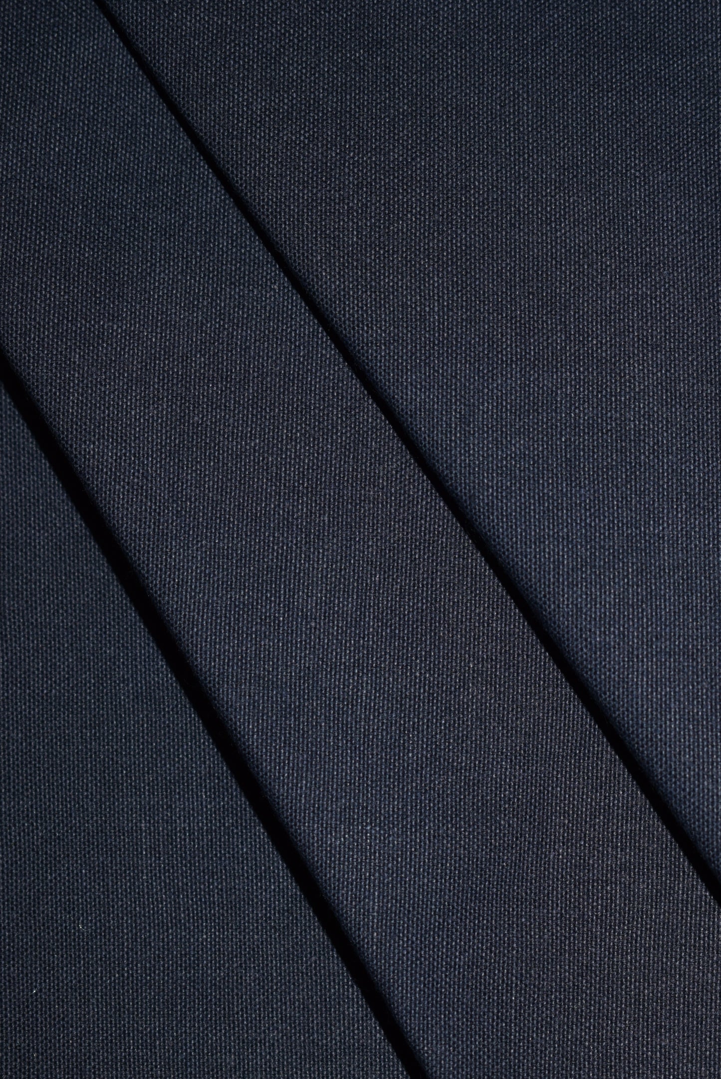 Heavy Navy Showerproofed Canvas