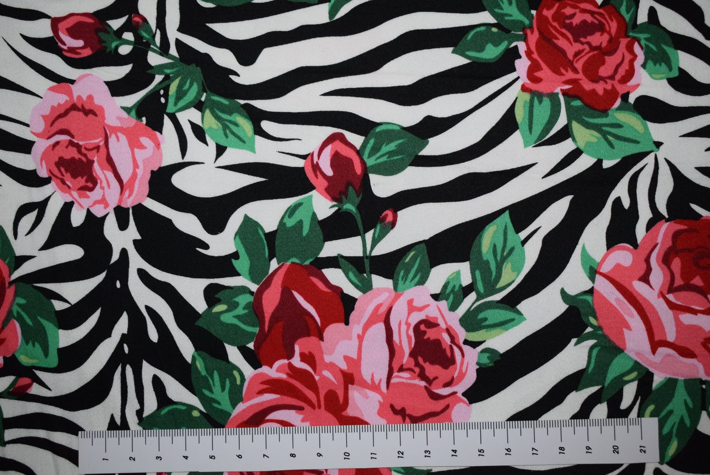 'Safari Rose' Sateen With Stretch