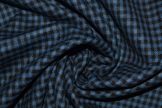 Blue/Black Check Flannel
