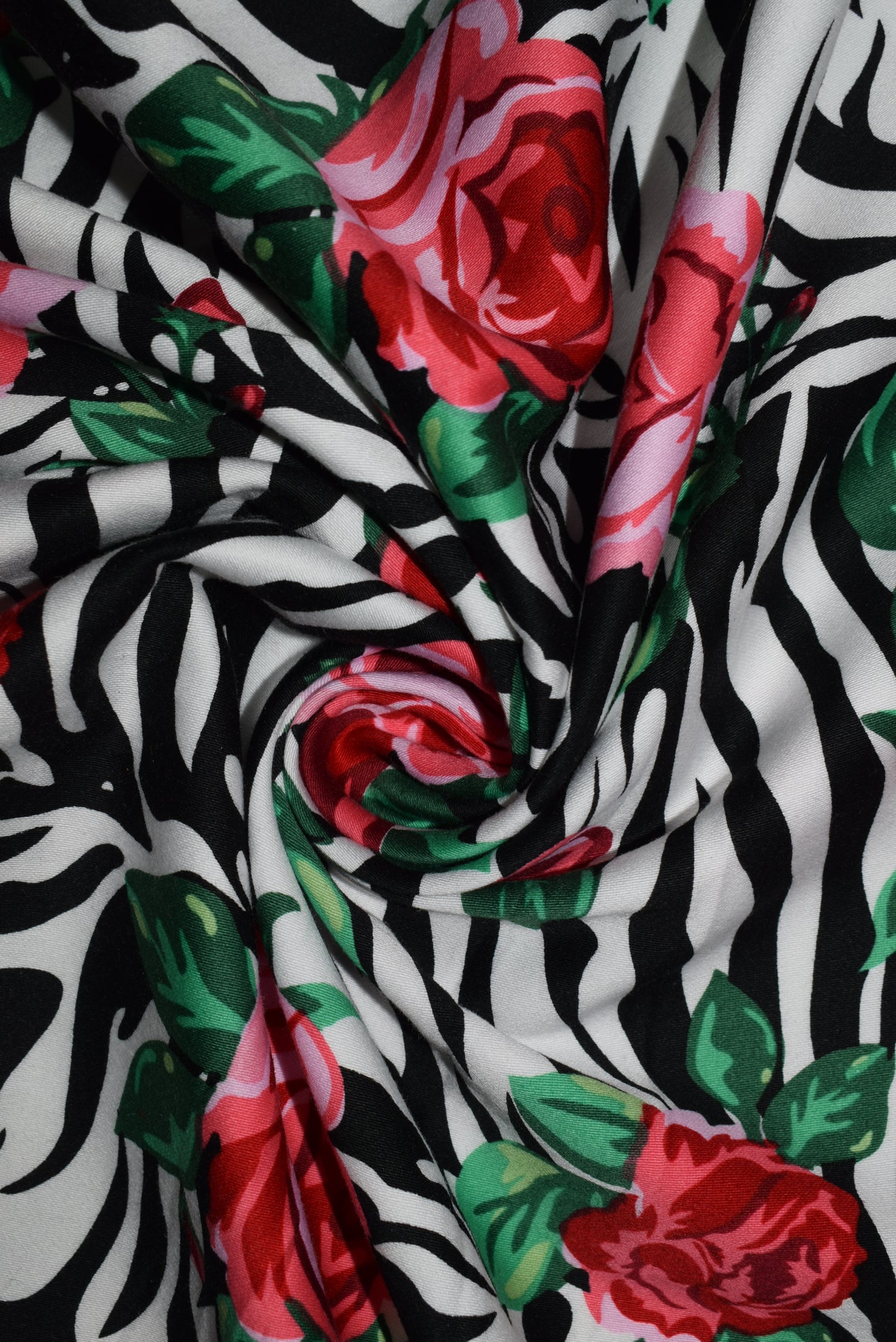 'Safari Rose' Sateen With Stretch