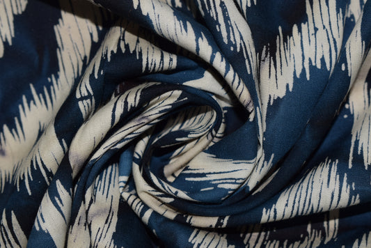 'Ikat' Batik - Blue