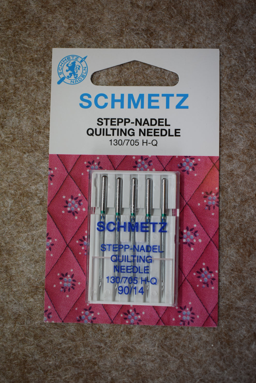 Schmetz Quilting Sewing Machine Needle Anglian Fashion Fabrics
