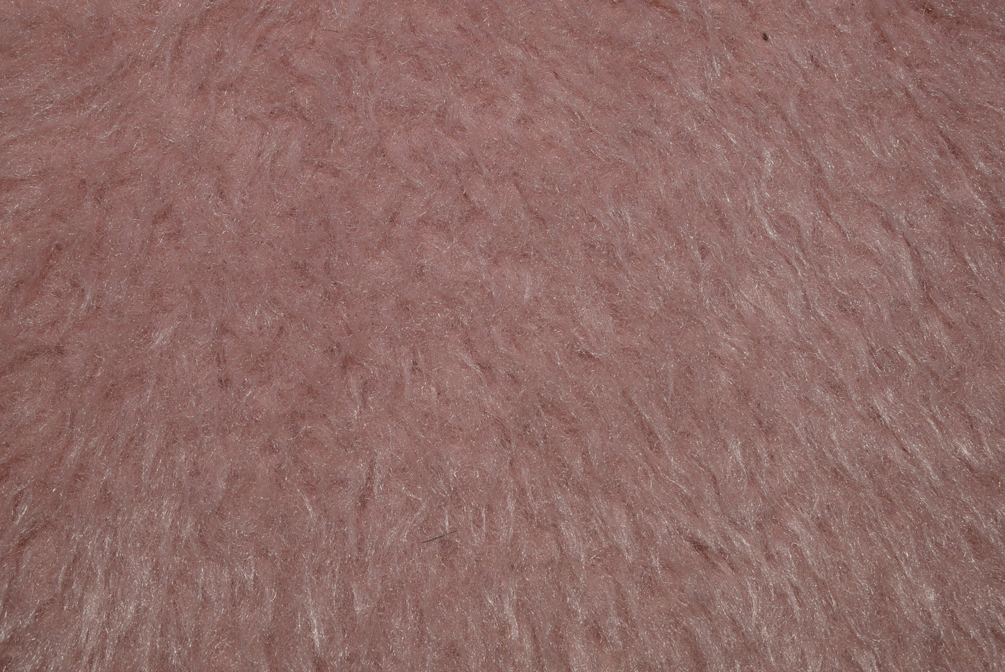 Luxury Faux Fur Strip - Rose