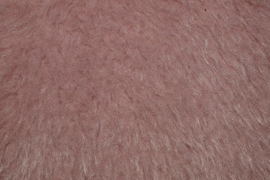 Luxury Faux Fur Strip - Rose