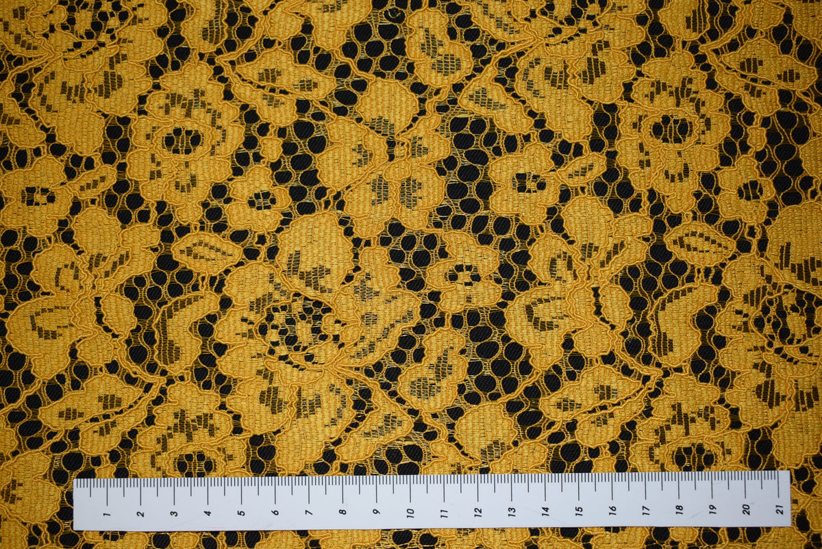 Double Flounce Corded Lace - 5 colourways
