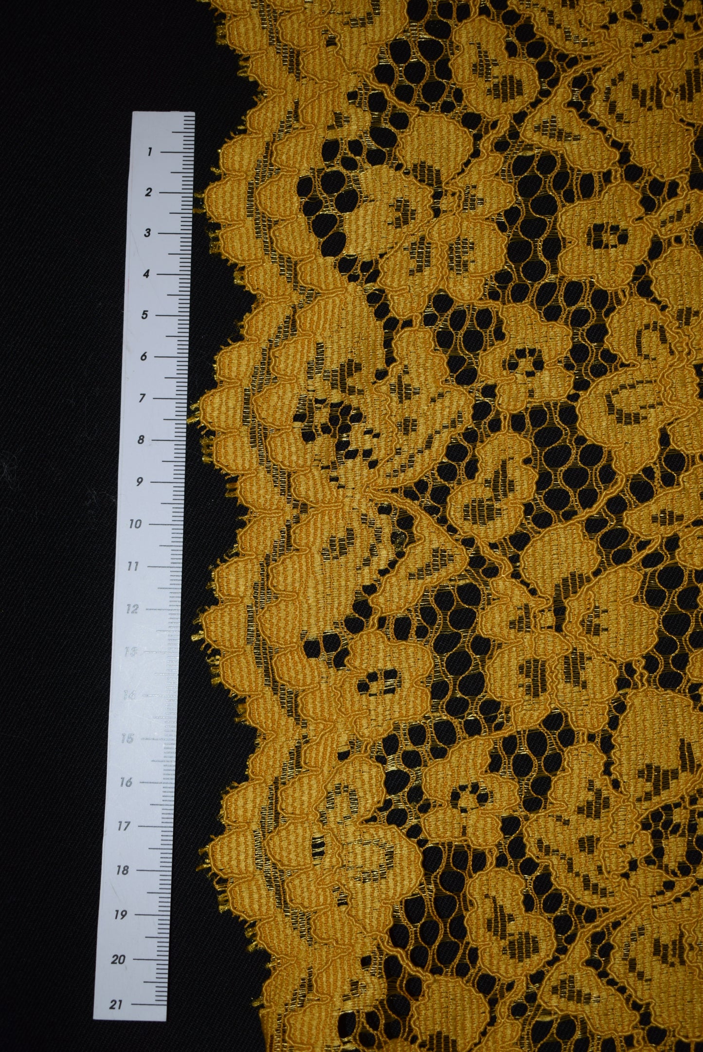 Double Flounce Corded Lace - 5 colourways