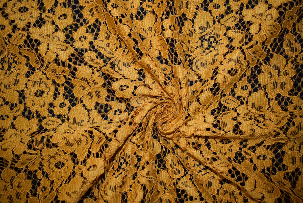 Double Flounce Corded Lace - 5 colourways