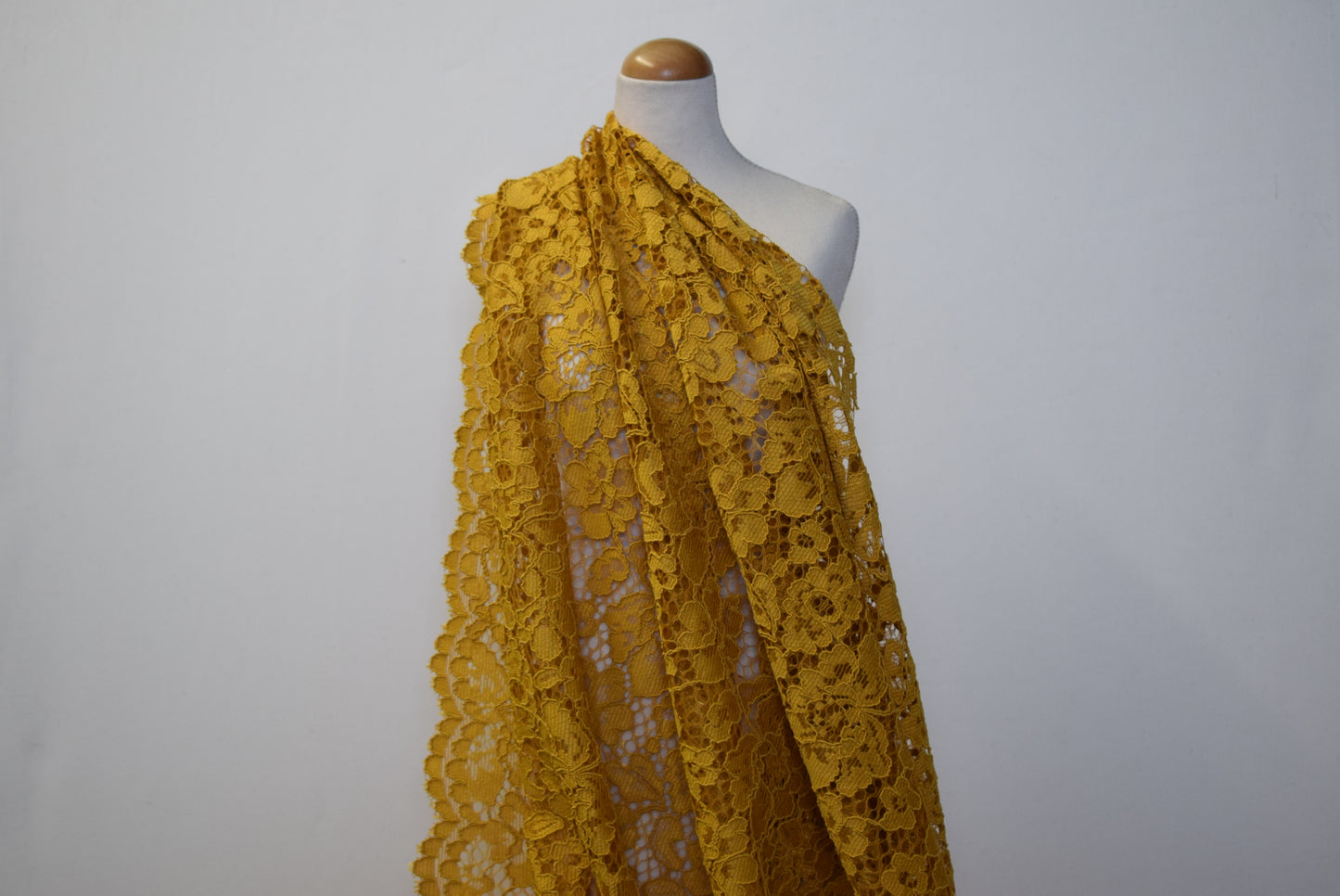 Double Flounce Corded Lace - 5 colourways