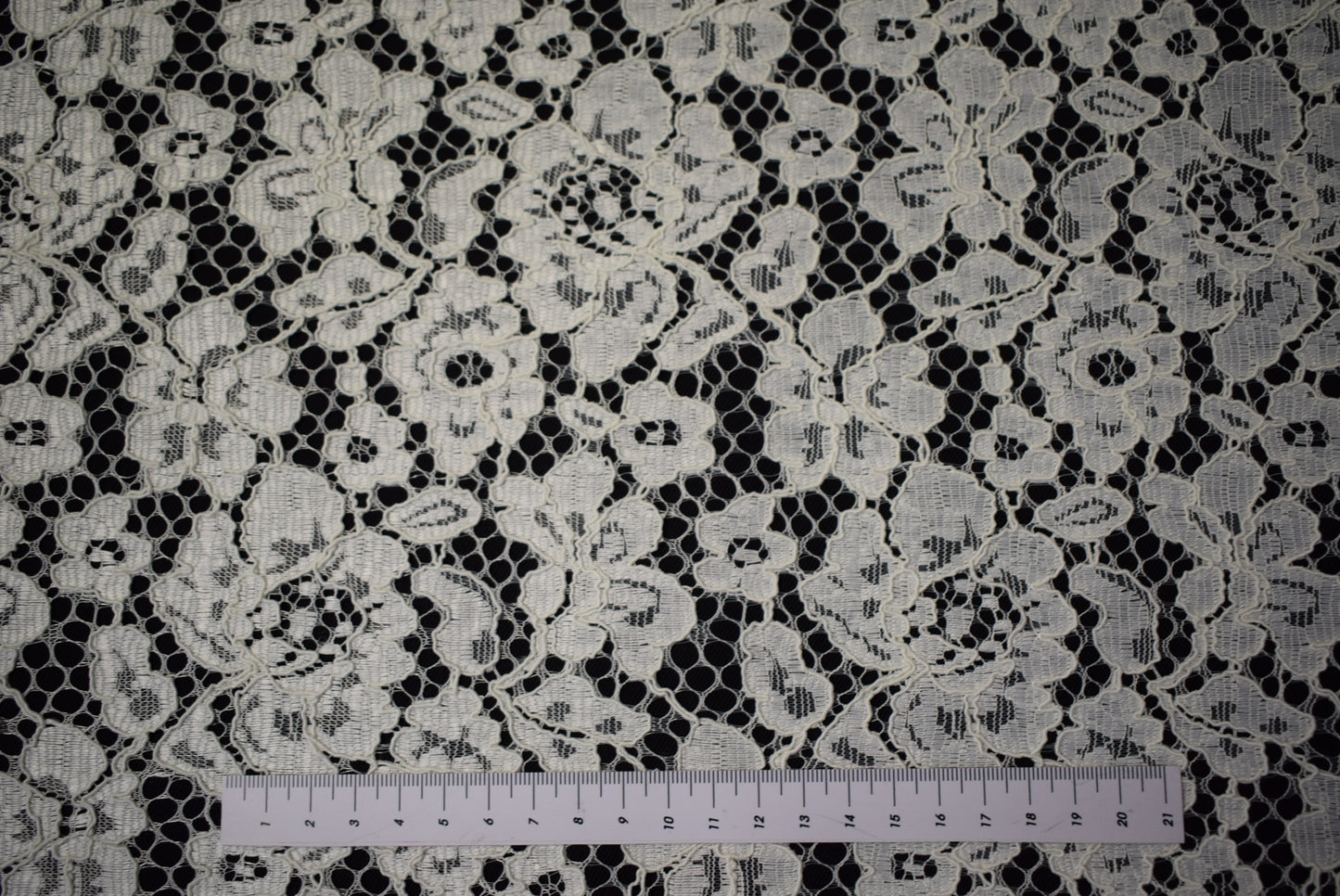 Double Flounce Corded Lace - 5 colourways