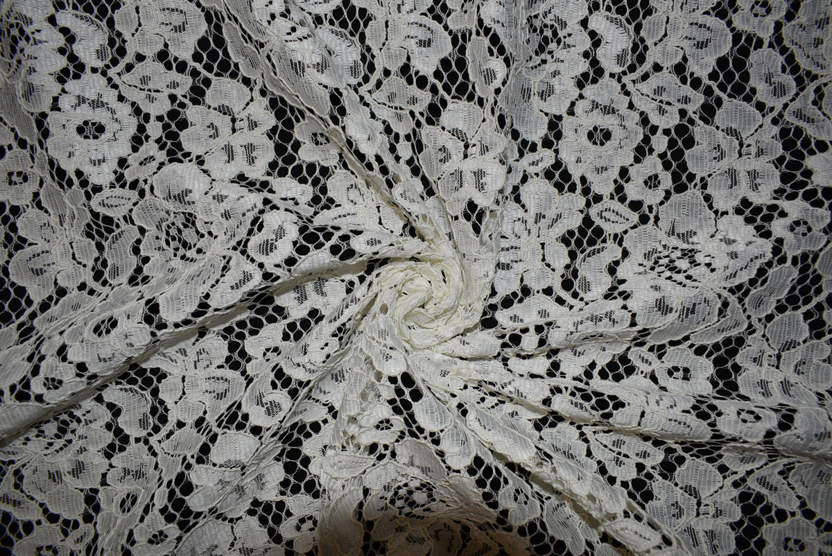 Double Flounce Corded Lace - 5 colourways