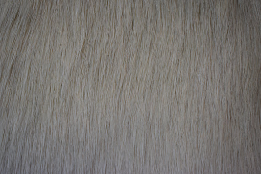 Luxury Faux Fur Strip - Oatmeal