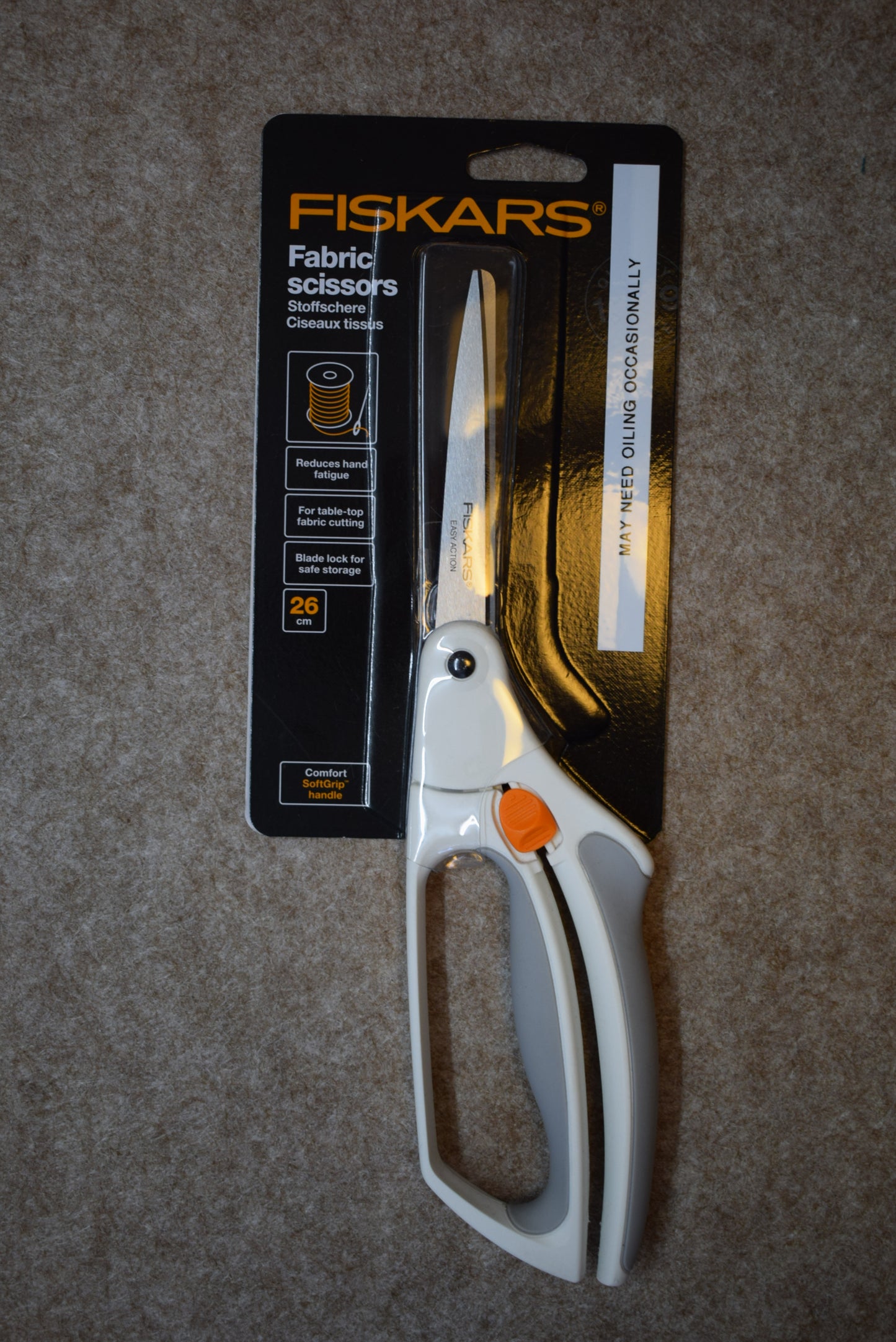 Fiskars  Easy Action Scissors - 260mm