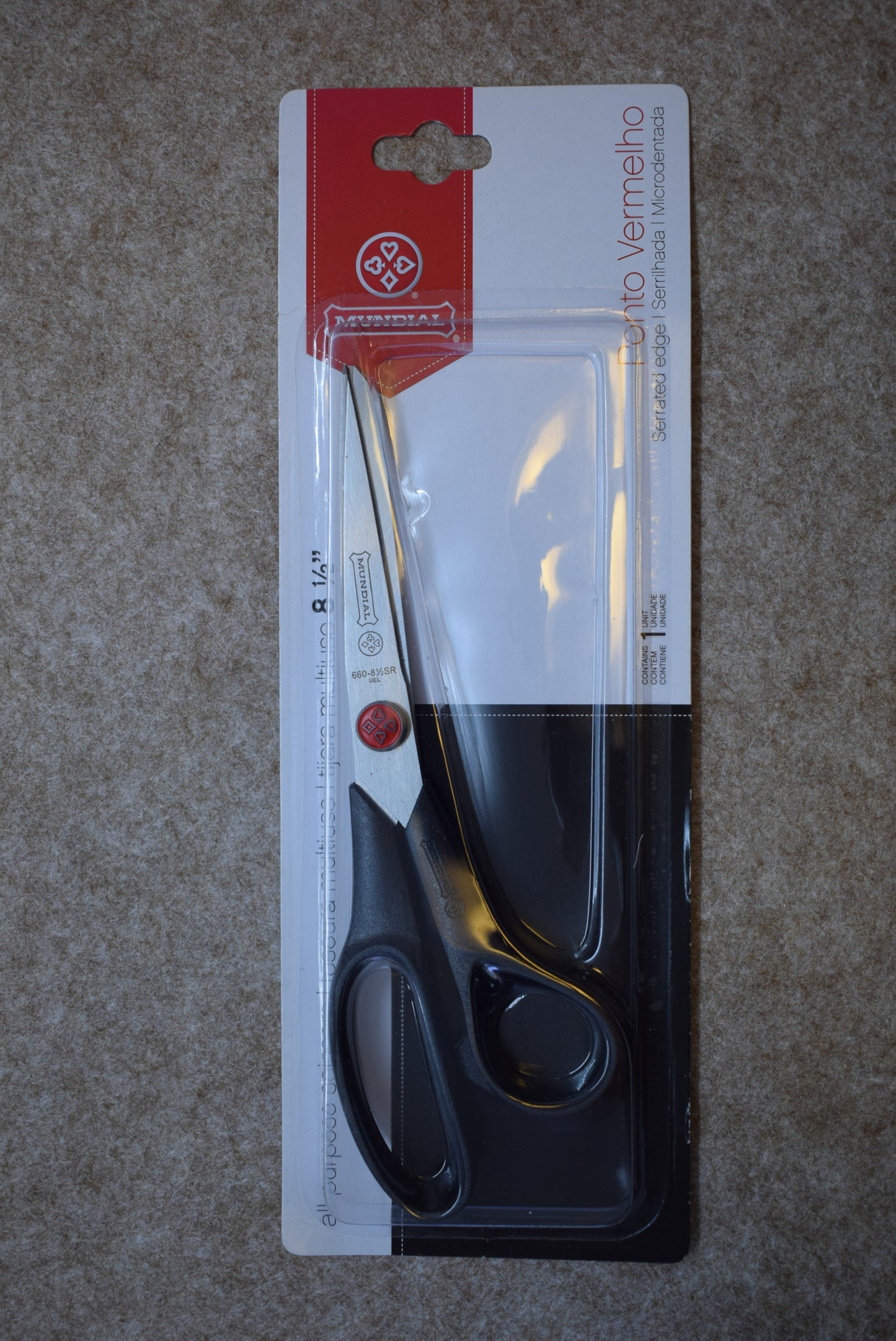 Mundial Serra Sharp Dressmaking Scissors - 245mm/ 9 1/2"