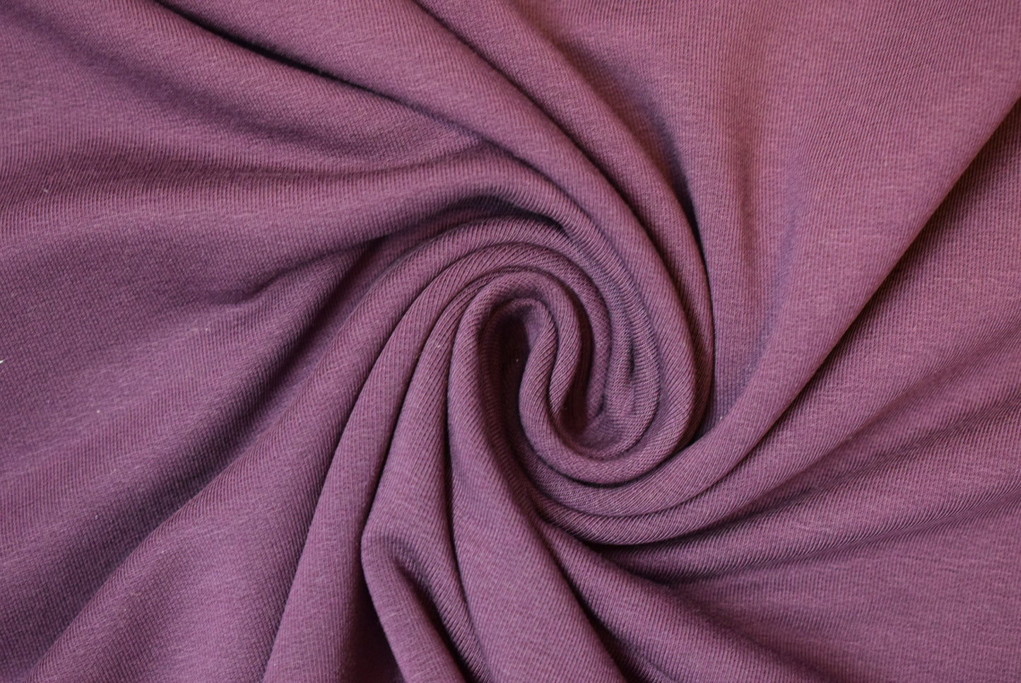 Loopbacked Jersey - Plum