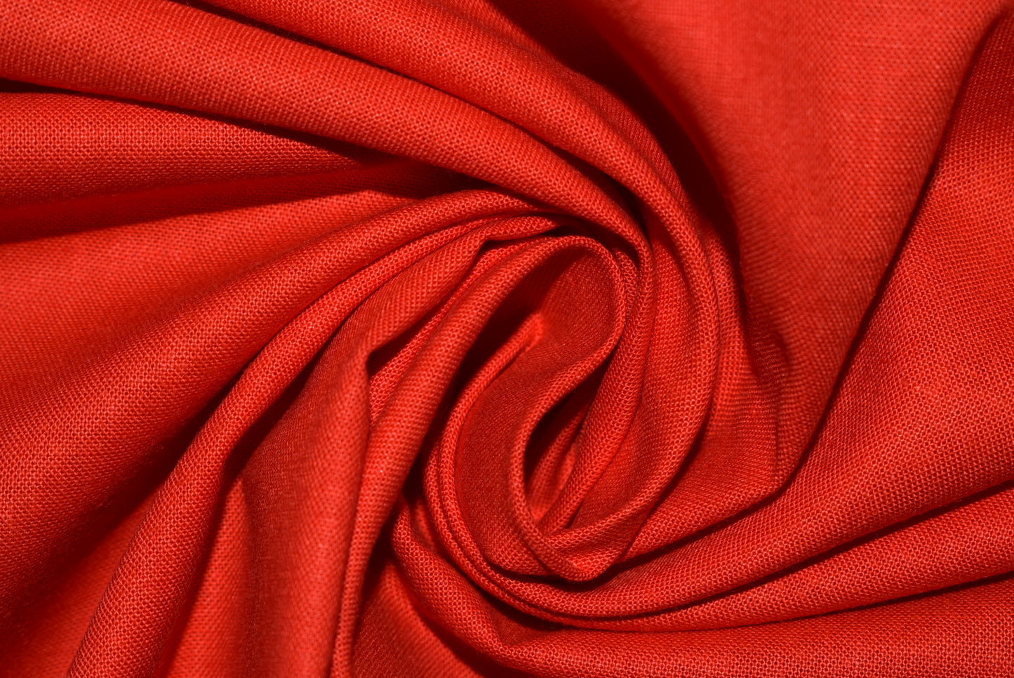 Premium Organic Poplin - Red