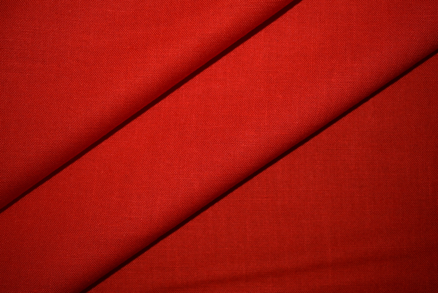 Premium Organic Poplin - Red