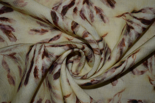'Rimini' Crinkle Crépe - Blue