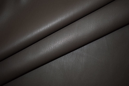 'Suede' Backed Faux Leather - Taupe