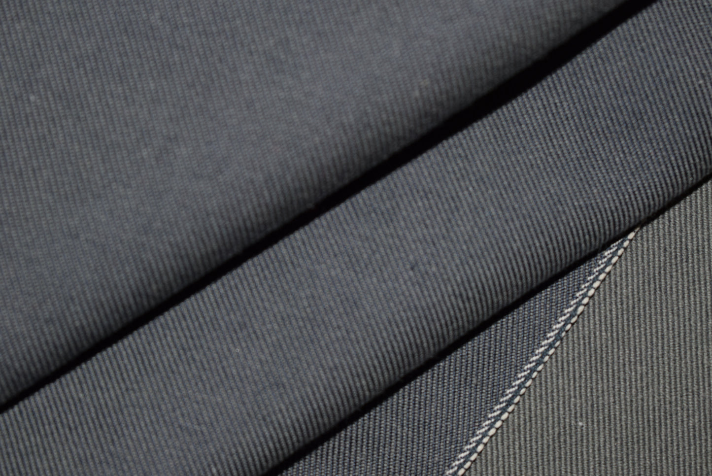 Uniform Grey Selvedge Twill