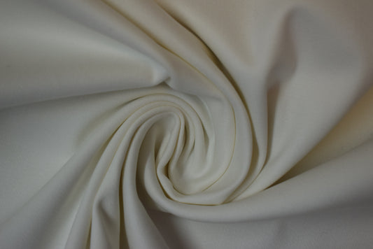 Ivory Stretch Sateen