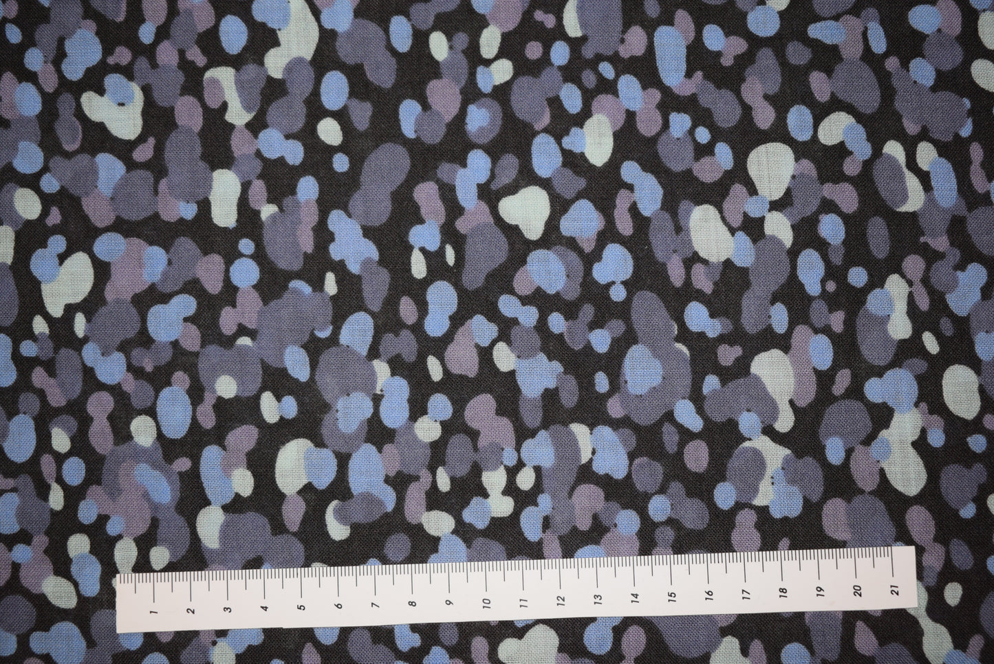 'Lava' Challis- Blue