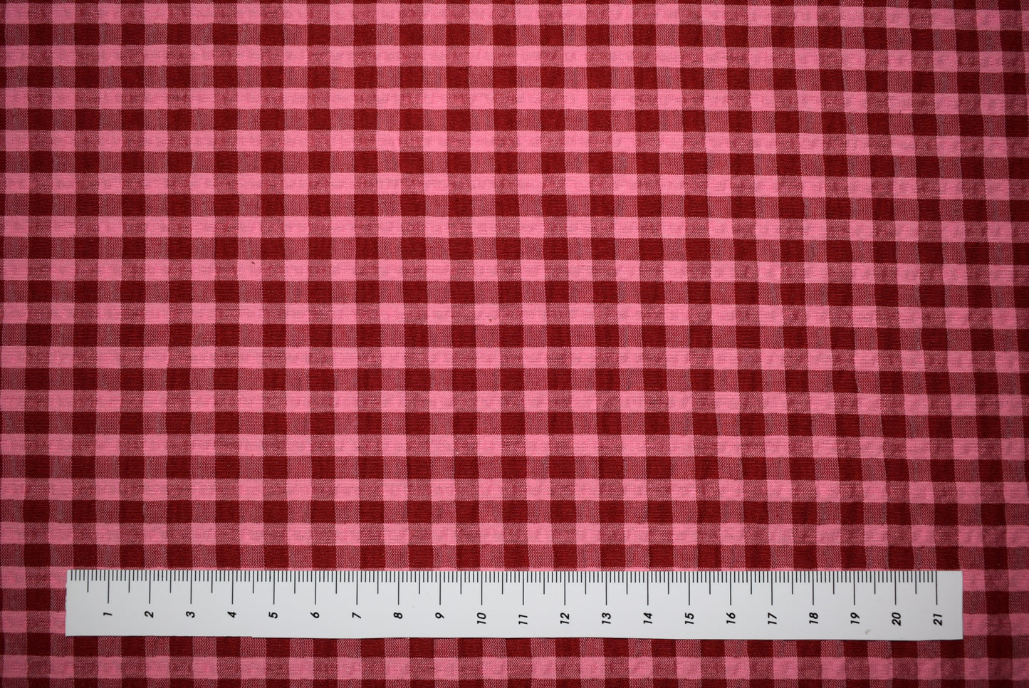 'Rowan' Seersucker - Moss & Navy (Fabric Godmother Collection)