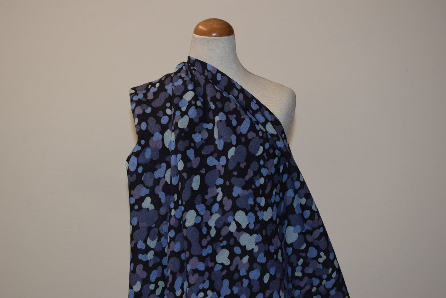 'Lava' Challis- Blue