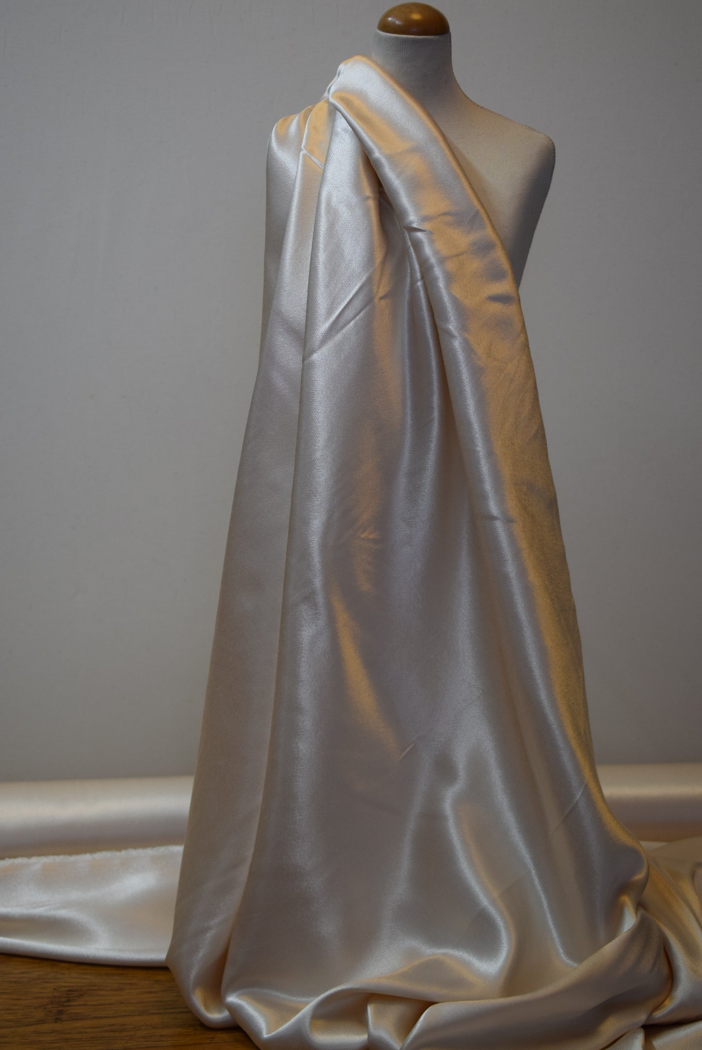 'Bardot' Viscose Satin - Emerald (Fabric Godmother Collection)