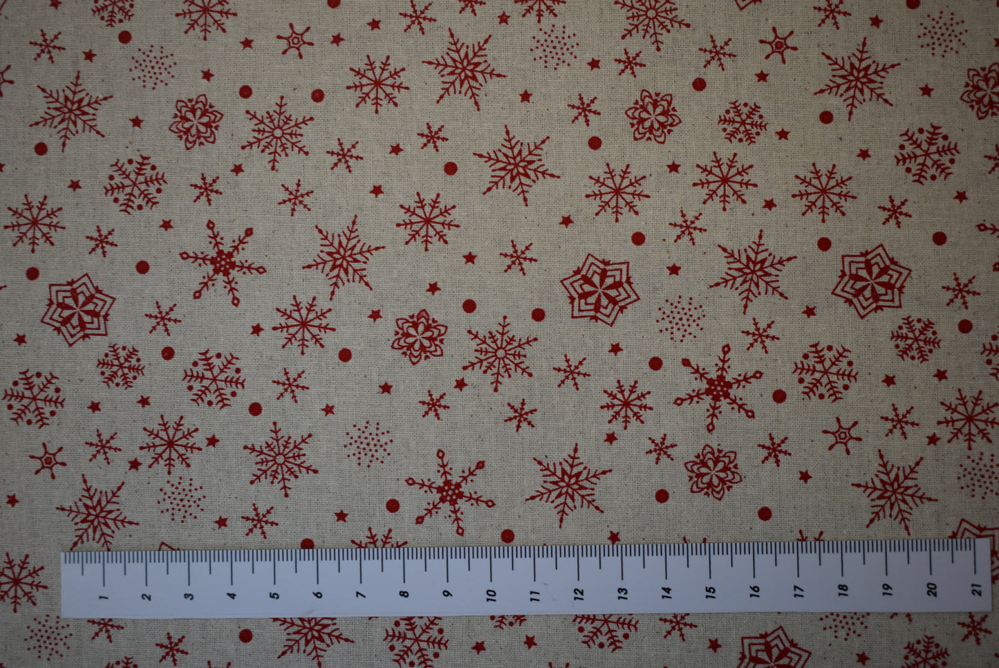 Christmas Snowflakes - Cream