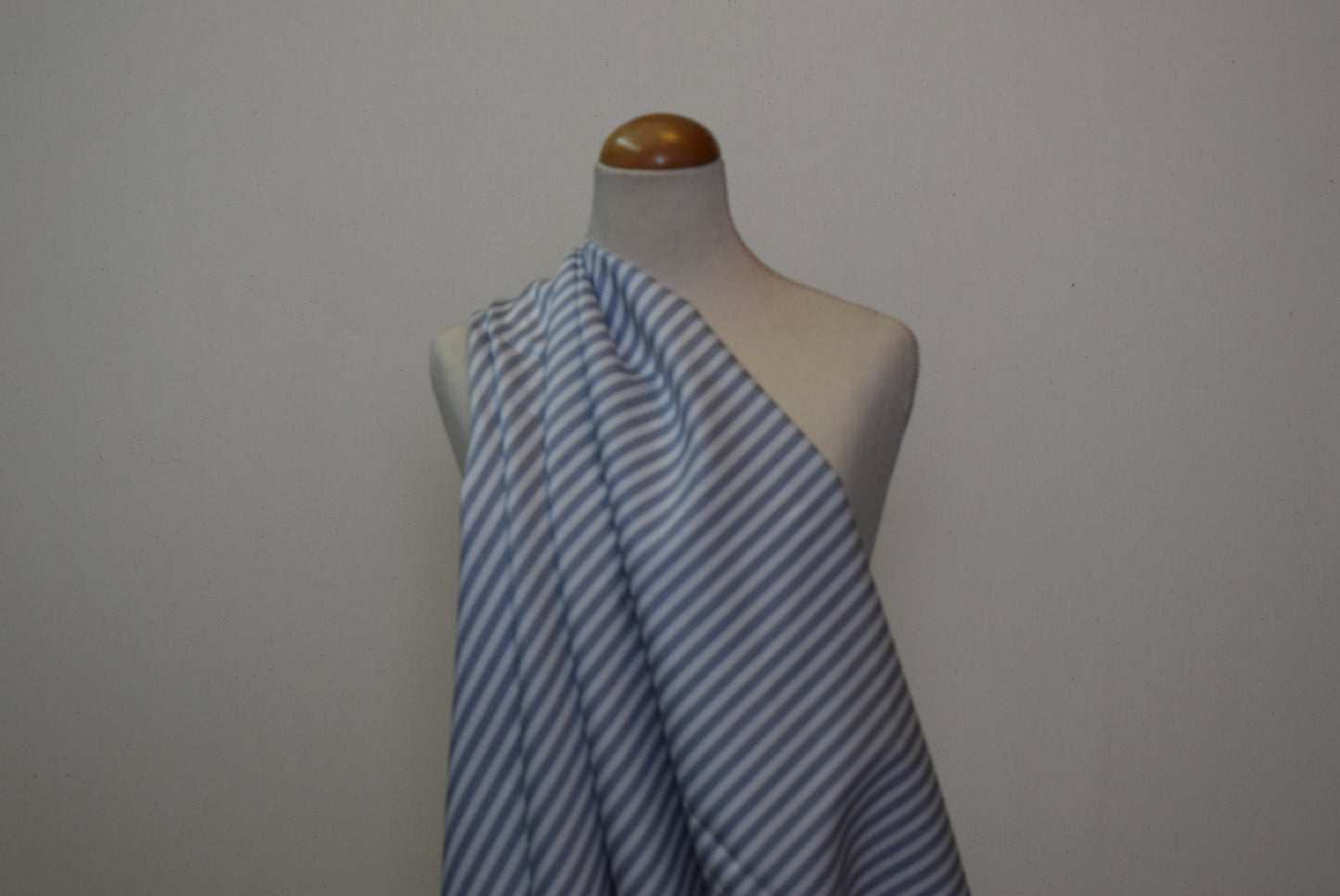 Tencel Mix Stripe - Silver