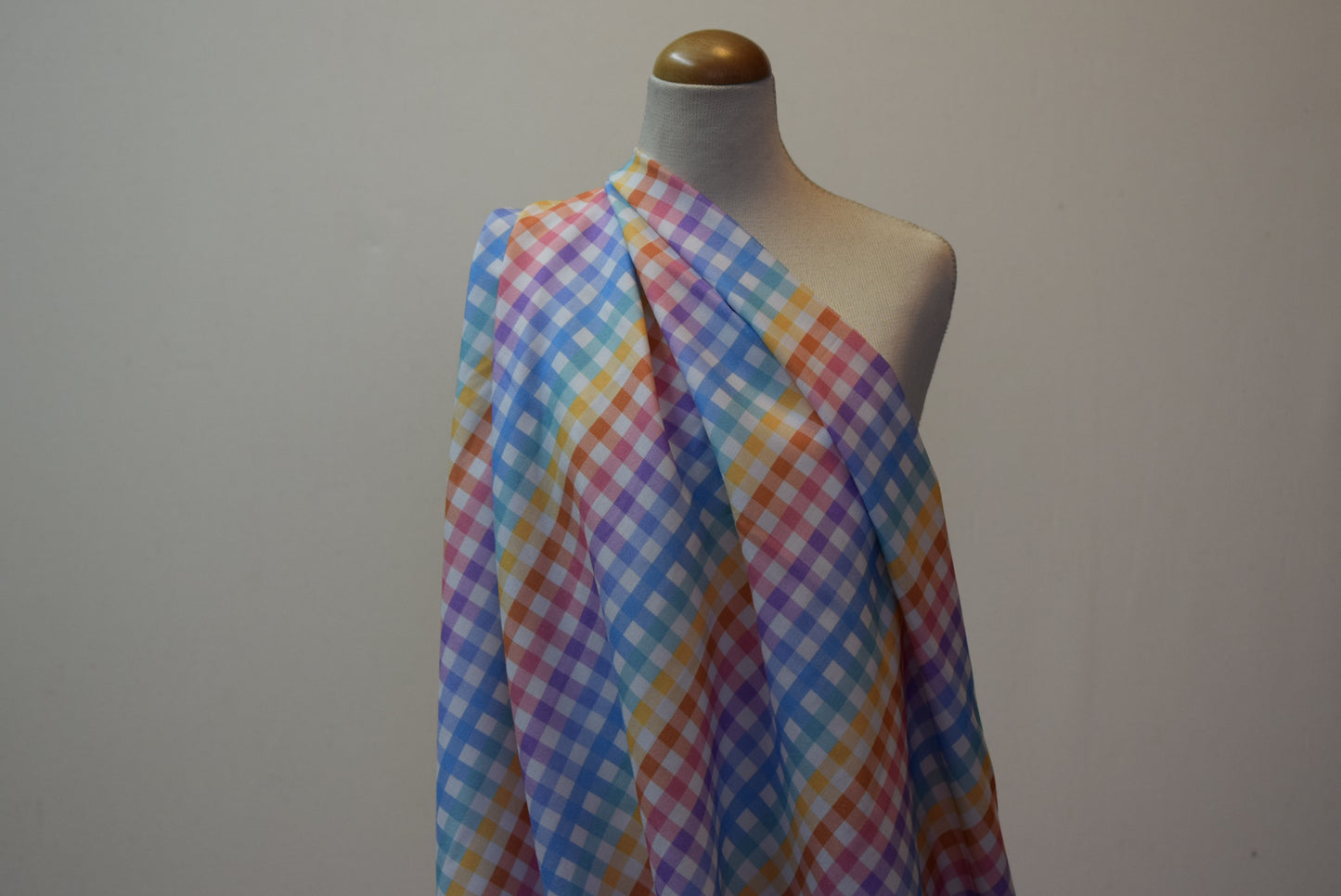 Rainbow Gingham - Large