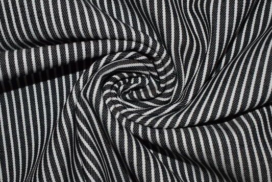 'Railroad Stripe' - Black