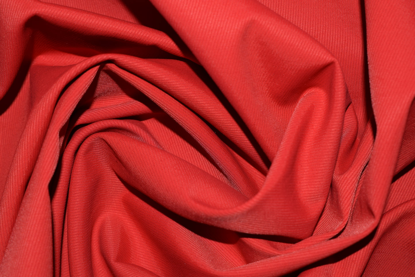 Red Sports Twill With Stretch