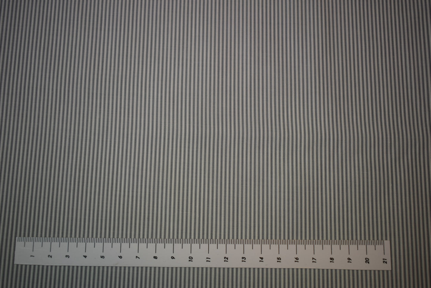 Grey Italian Stripe Shirting