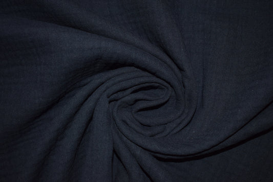 'Double Gauze' - Navy