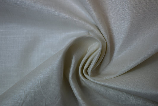 Ivory 'Waxed' Linen