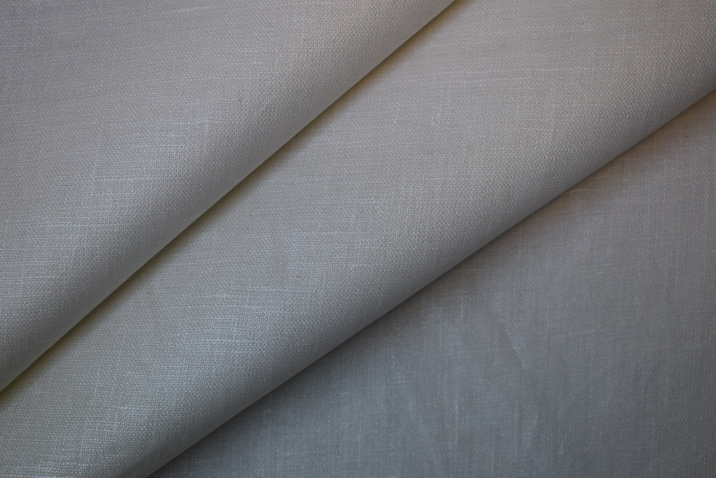 Ivory 'Waxed' Linen