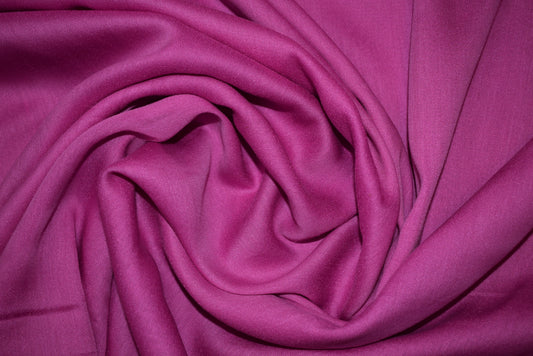 Silk Mix Crepe - cerise