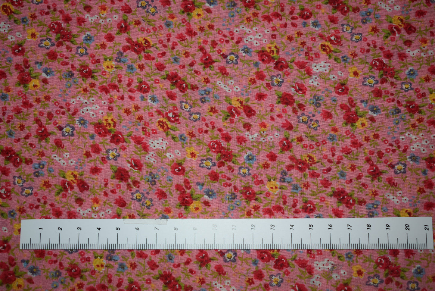 Floral Voile - coral