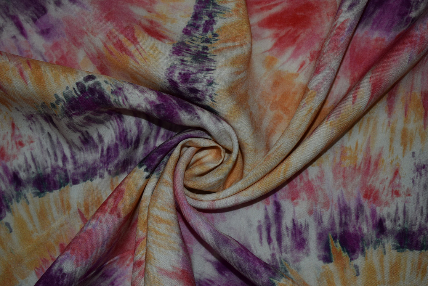'Tie-Dye Spiral - Purple