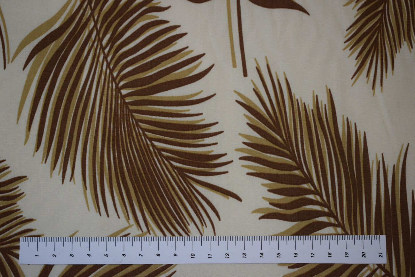 Palm Leaf Javannaise- Brown