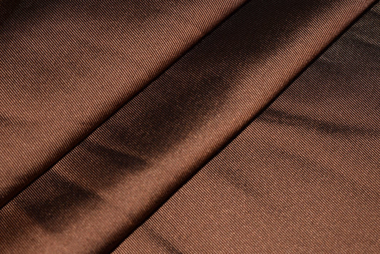 Copper/Grey Satin Suiting